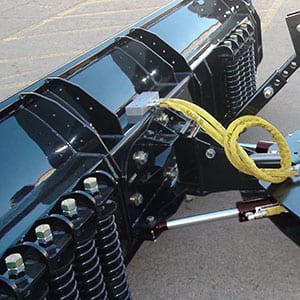 Snow Plow Trip Edge Spring Tension Adjustment Snow Plow Trip Edge Spring Tension Adjustment