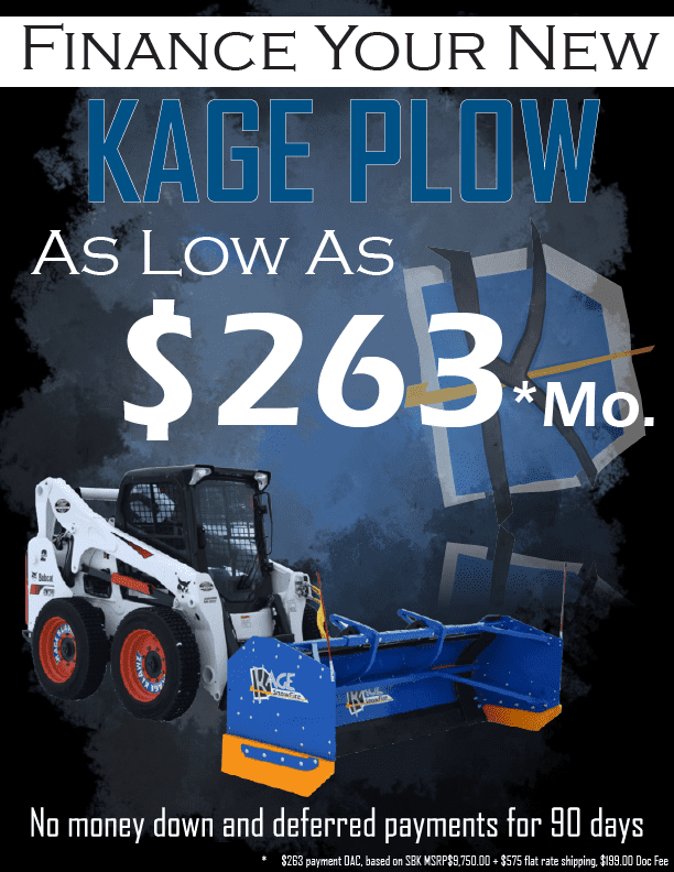 Finance Your New KAGE Plow Finance Your New KAGE Snow Plow