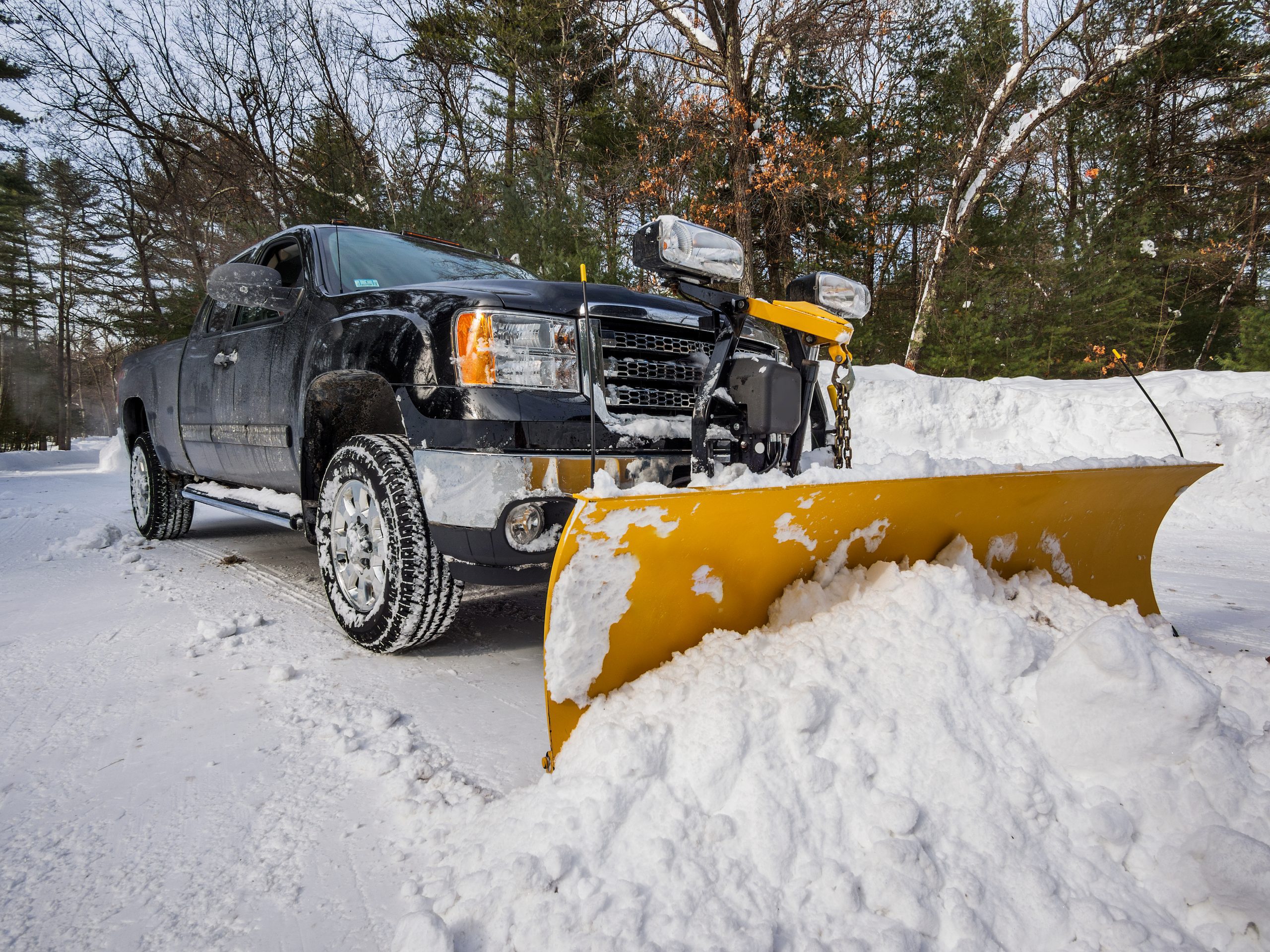 Pickup Truck Snow Plow