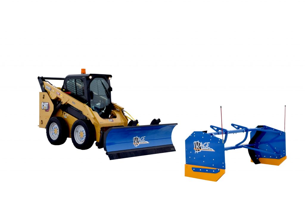Cat Skid Steer Snow Plow