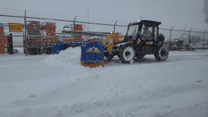 Gehl Telehandler SnowFire Snow Plow