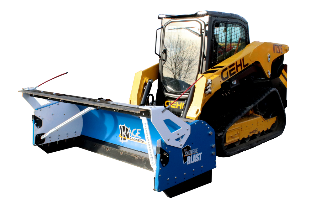SnowFire Blast Gehl Skid Steer Attachment