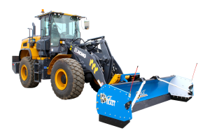 SnowStorm Blast Wheel Loader Attachment Snow Pusher