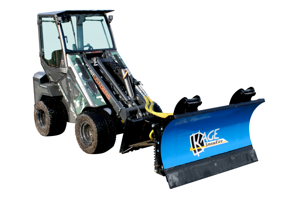 Mini SnowFire Plow for Cast Wheel Loader