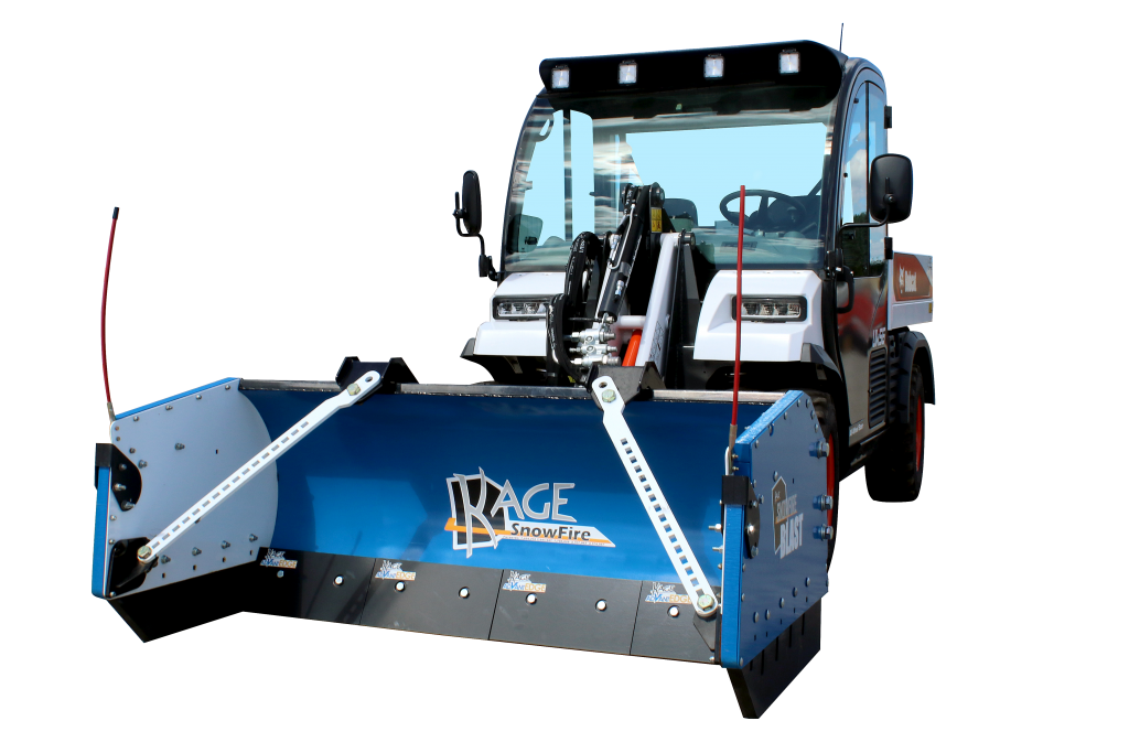 KAGE Snow Pusher on Bobcat Toolcat