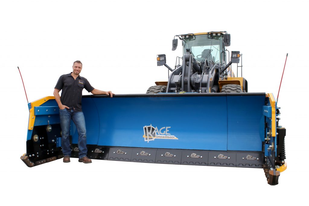 KAGE SnowDozer Wing American Snow Plow Inventor Mike Stephan