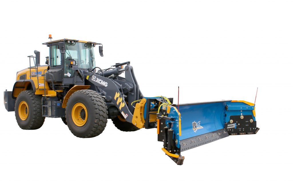 SnowDozer Wing Snow Pusher for Large Wheel Loaders