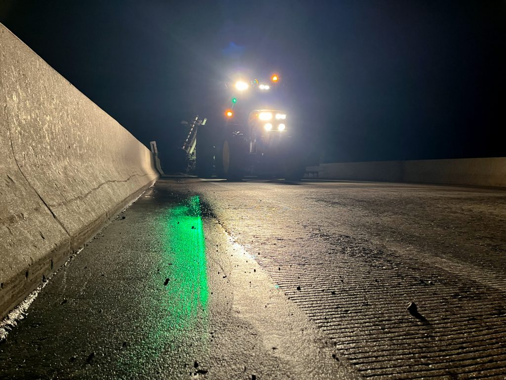 Wingline Laser Guide for Tractor Implements