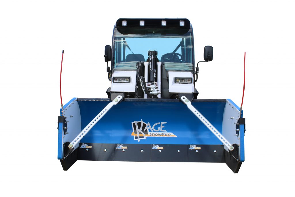 SnowFire BLAST Snow Pusher for Toolcat