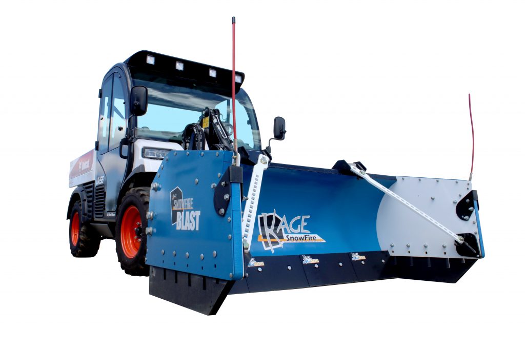 SnowFire BLAST Fixed Snow Pusher Blade