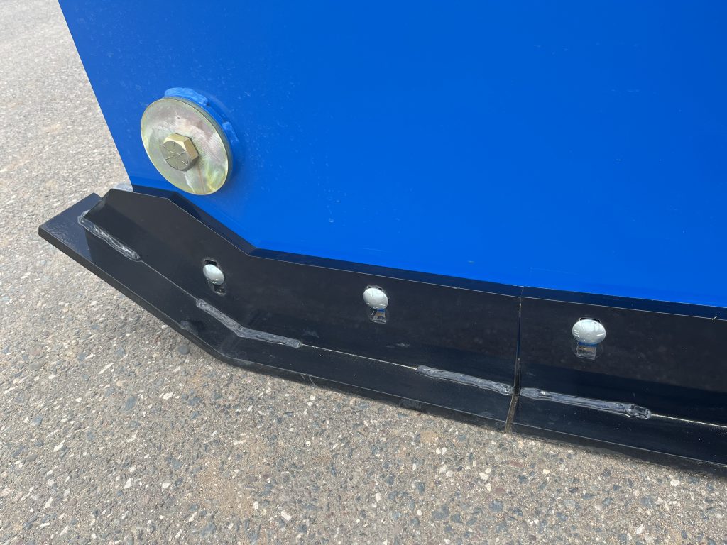 Replaceable Steel Snow Pusher Shoes 