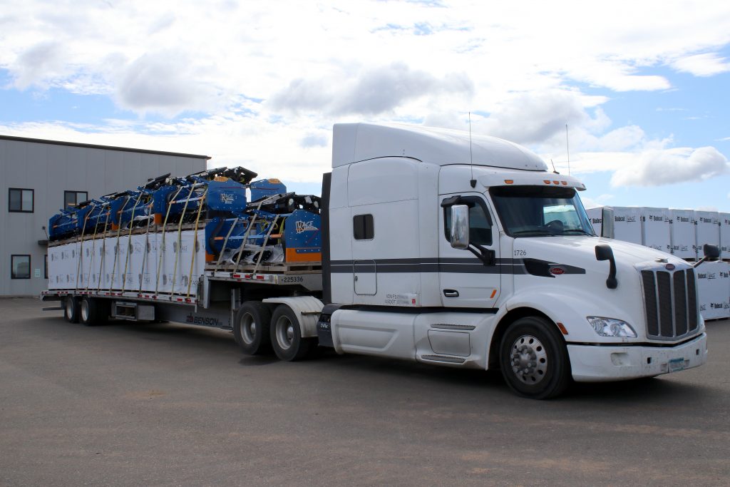 Shipping American-Made Snow Plows
