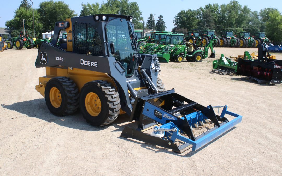 Unlocking Efficiency: The Benefits of Using a Skid Steer Land Plane
