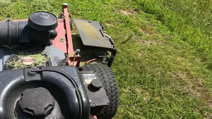 Grass Deflector grass flap grasscycling