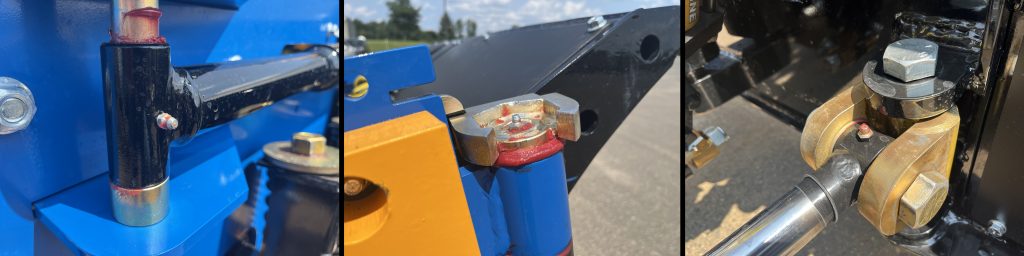 snowdozer wing grease zerks