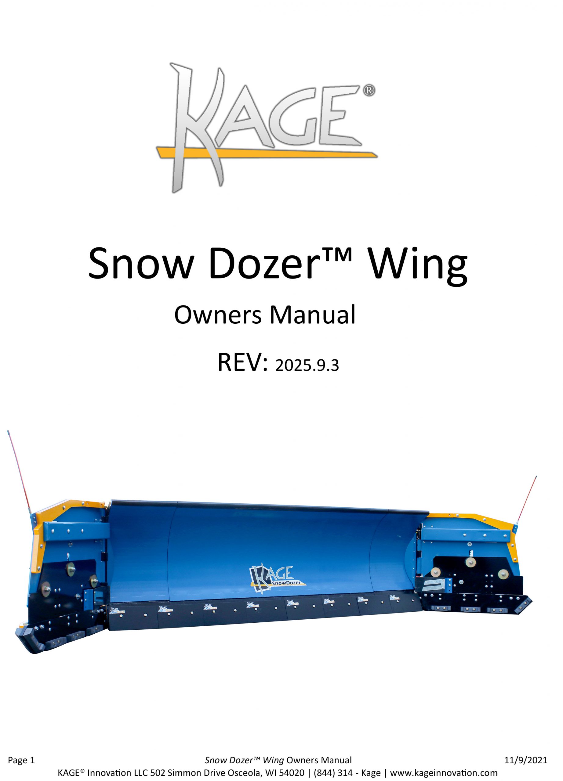 Grass Deflector Owners Manual