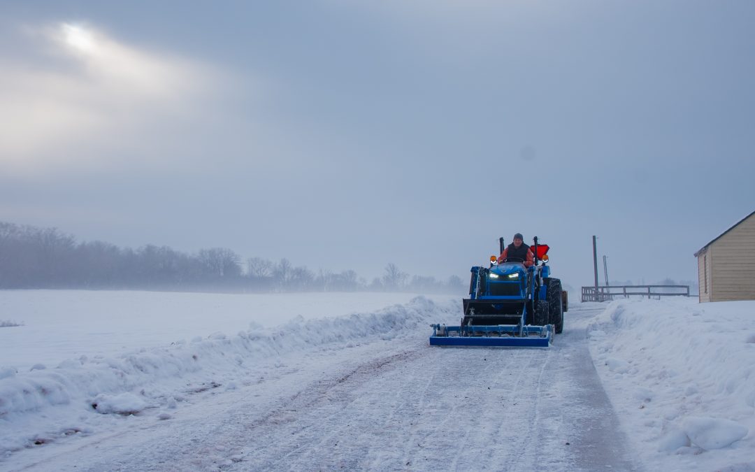 Why a Land Plane with Rippers Is A Great Tool for Removing Ice from Gravel Surfaces
