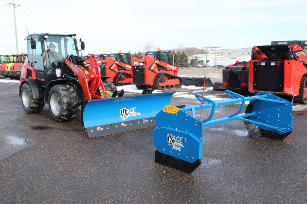 Blade Snow Plow and Pusher for Manitou Wheel Loader